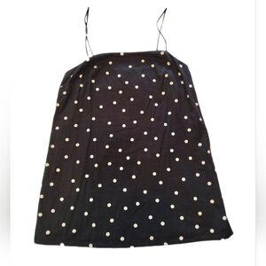 H&M Linen Polka Dot Mini Dress
